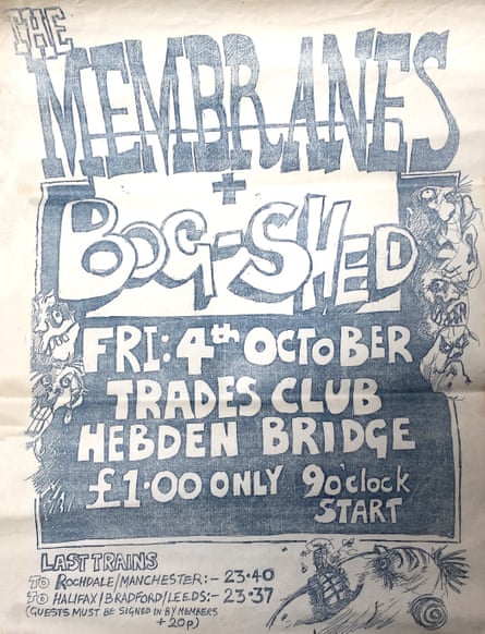 Affiche pour Bogshed à Trades in Hebden