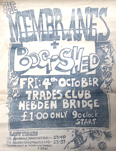 Affiche pour Bogshed à Trades in Hebden