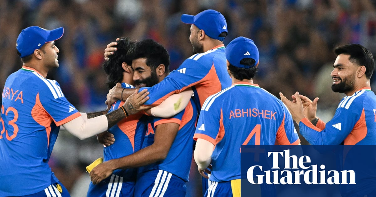 India retain T20 World Cup as Samson and Bumrah inspire rout of New Zealand