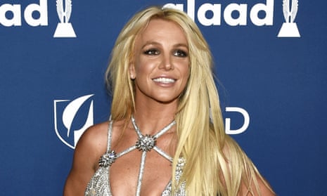 Britney Spears<br>FILE - Britney Spears appears at the 29th annual GLAAD Media Awards in Beverly Hills, Calif., on April 12, 2018. A Los Angeles judge on Friday ended the conservatorship that has controlled the pop singer's life and money for nearly 14 years. (Photo by Chris Pizzello/Invision/AP, File)