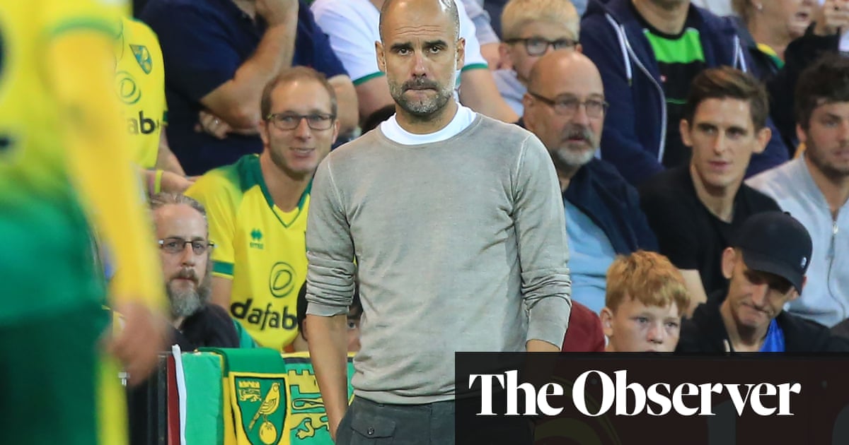 ‘We forget they are human’ – Guardiola defends players after Norwich defeat