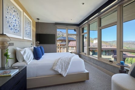 A room at the Viceroy hotel in Snowmass, Colorado