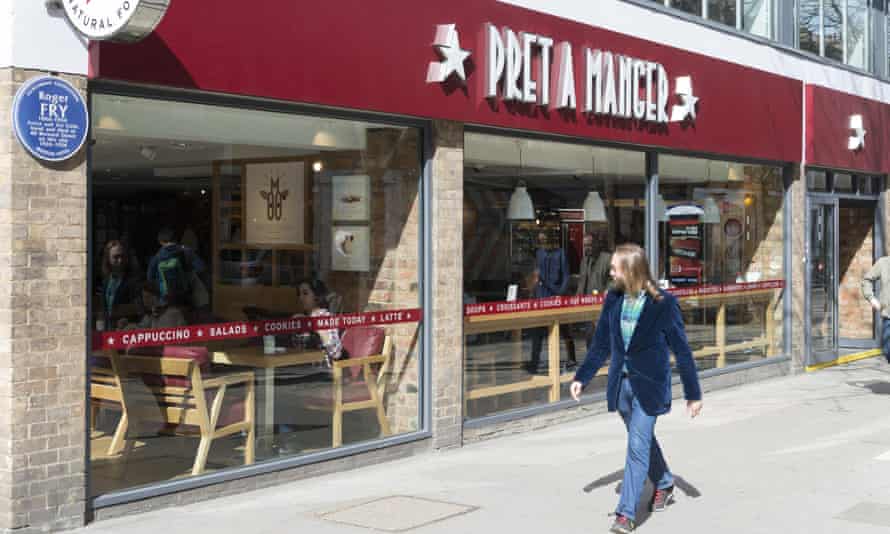 A Pret A Manger in London.