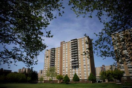 Starrett City, also known as Spring Creek Towers, stands in the East New York neighborhood of Brooklyn, New York City, on the low-lying shores of the East River.
