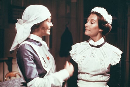 Lesley-Anne Down and Jean Marsh on Upstairs, Downstairs.