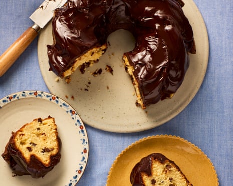 Helen Goh's ricotta, rum and raisin cake.
