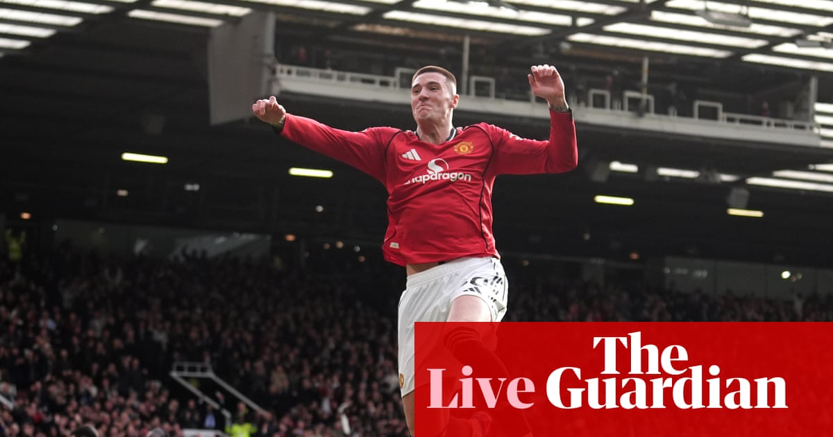 Manchester United 2-1 Crystal Palace: Premier League – live