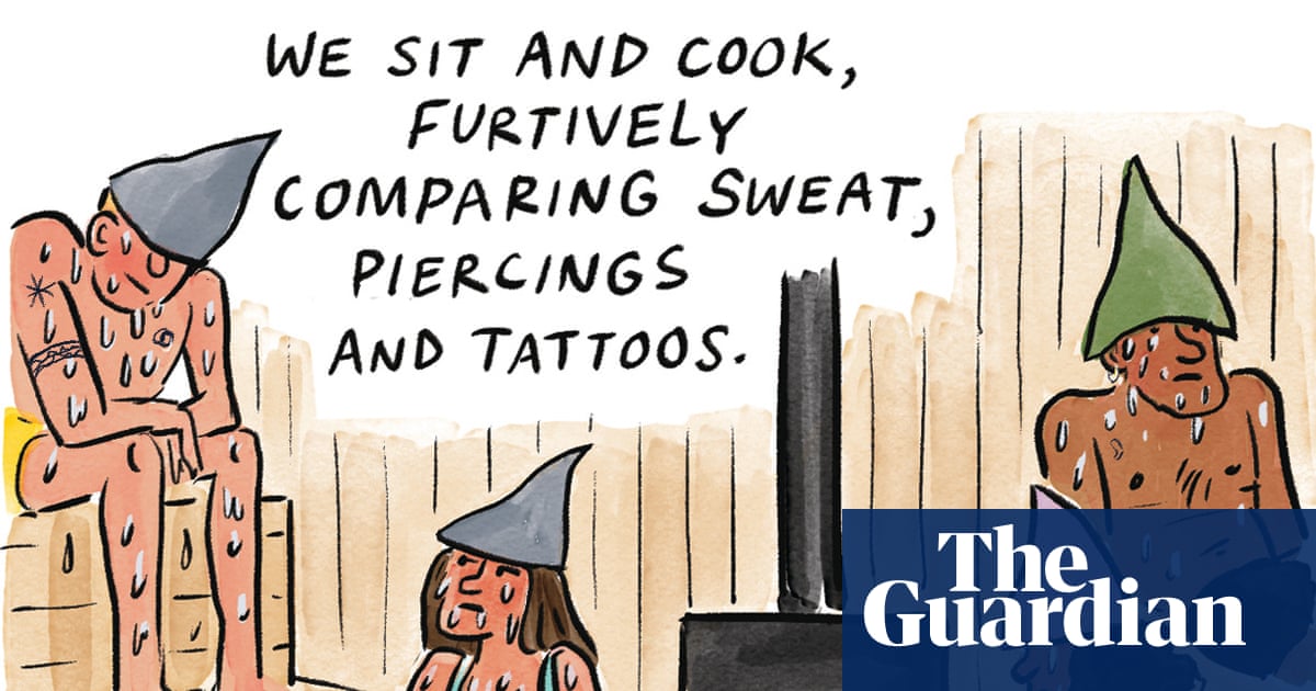 I’m a sauna person now: the Becky Barnicoat cartoon