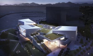 Design Society, Shēnzhèn, China, artist’s rendering of the new art centre.