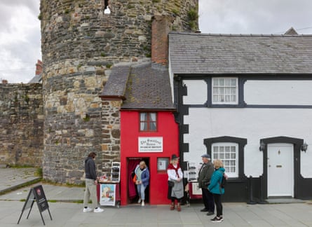 Rumah terkecil di Inggris, di Conwy, Wales