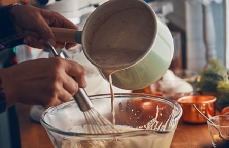 Eggnog preparation …