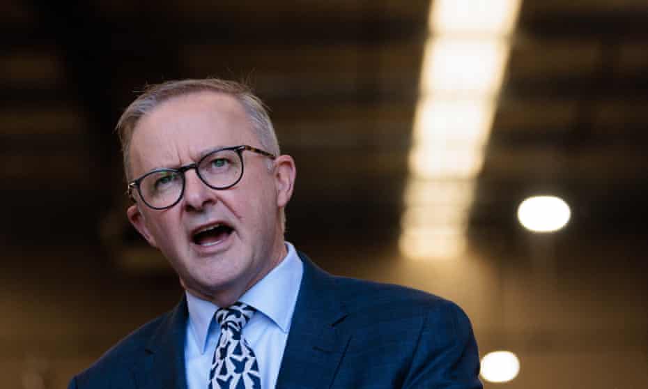 Labor leader Anthony Albanese