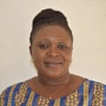 Portrait of Sierra Leonean politician Catherine Zainab Tarawally