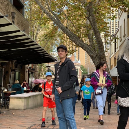 Chow Khai Shien, a delivery gig worker who died in Australia October 2020.