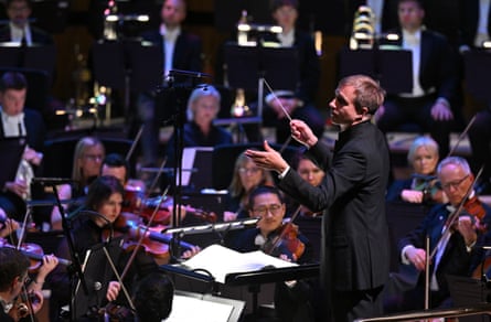 Vasily Petrenko conducts the Royal Philharmonic Orchestra at the Royal Festival Hall in April 2025’s Multitudes festival.