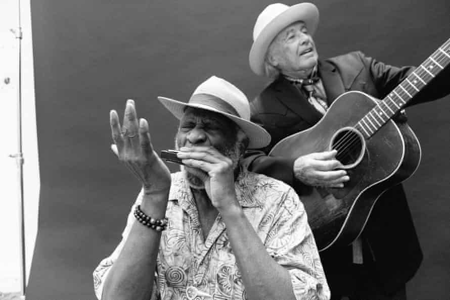 ‘Music was so fascinating and alluring’ … Ry Cooder and Taj Mahal.