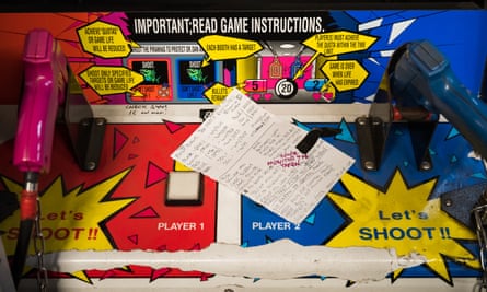 Close-up of game instructions.