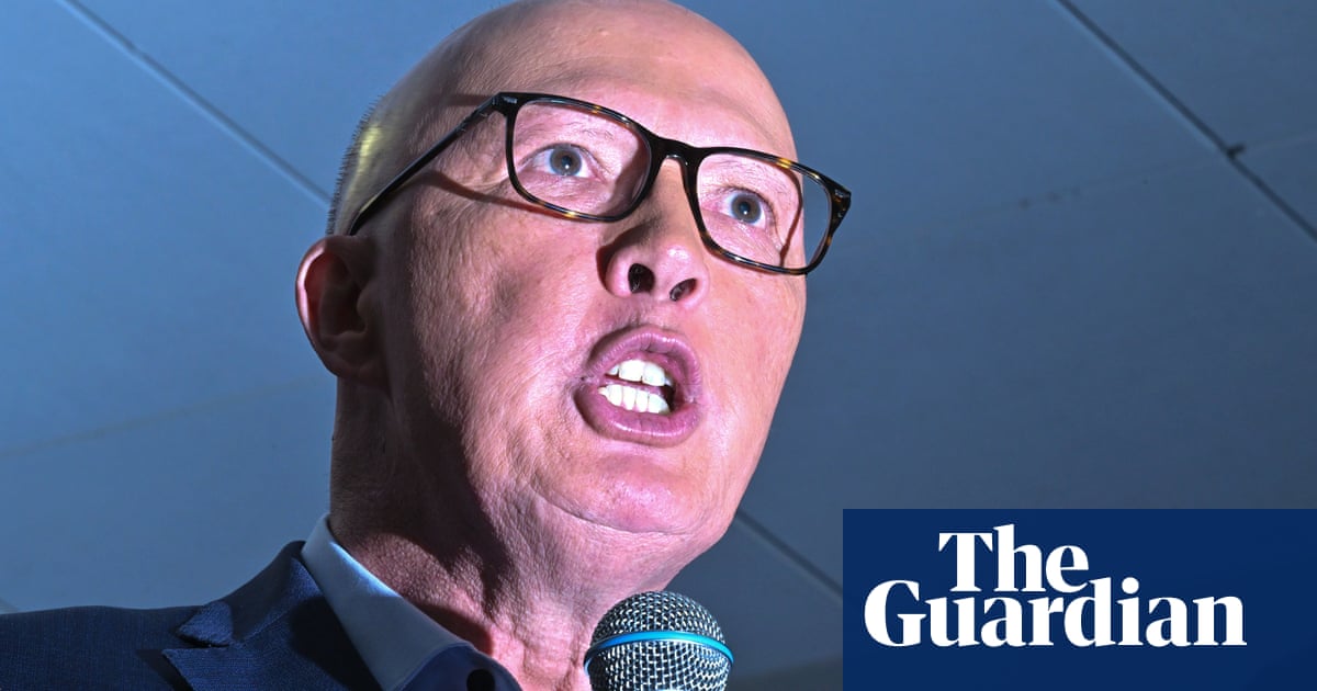 Peter Dutton criticised as illiberal' for calling ABC and the Guardian hate media'