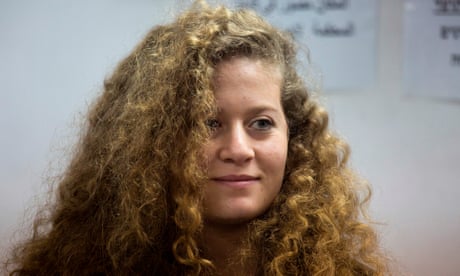 Tamimi (pictured in 2018) has been a symbol of resistance against the Israeli occupation for protest action and confronting Israeli soldiers since she was about 11 years old.