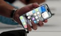 The iPhone 15 Pro is shown after its introduction on the Apple campus, Tuesday, Sept. 12, 2023, in Cupertino, Calif. (AP Photo/Jeff Chiu)