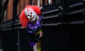 Killer Clown Sightings In Uk Trigger Police Warning Uk News The Guardian