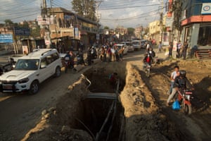 The widening of Kathmandu’s ring road is at the heart of the programme and is seen as a driver for economic development. The government is now planning to build an outer ring road