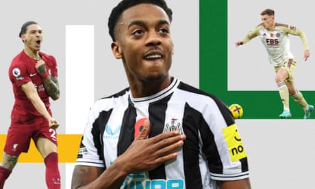 Darwin Núñez, Joe Willock and Harvey Barnes