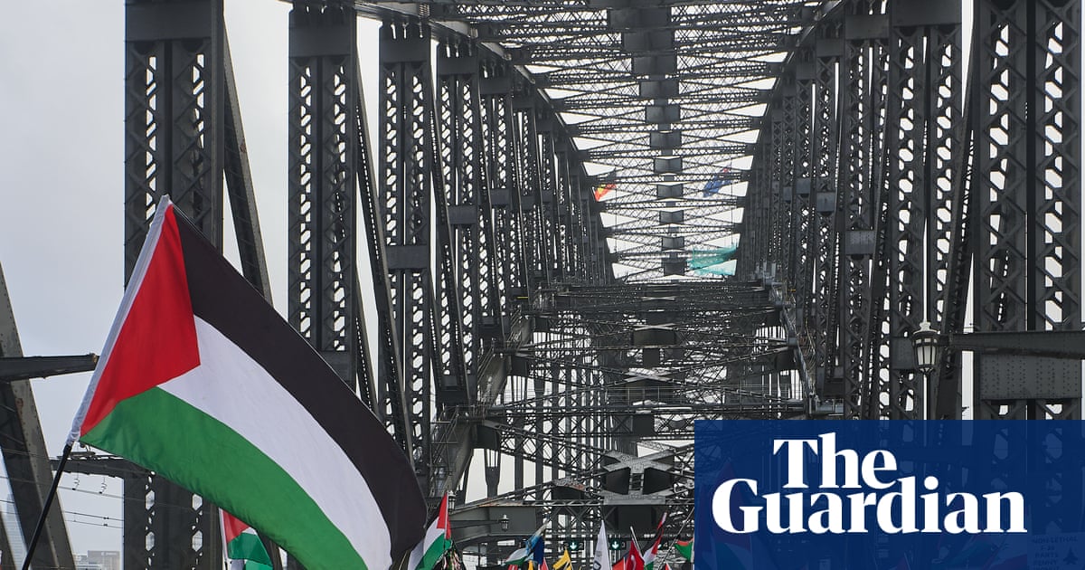 The horror of Gaza called and an army of rain-soaked Sydney Harbour Bridge marchers, young and old, came in full force