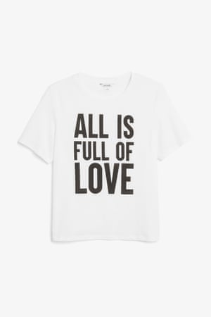 Statement tee, £8, Monki.