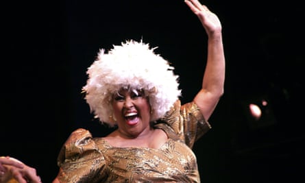As Motormouth Mabel in the Broadway production of Hairspray in 2005