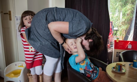 Dawn Hart and her twins, Grace and Ethan, who both have complex needs. Dawn and her husband, Garry, are full-time carers, as are 6.5 million other Britons.