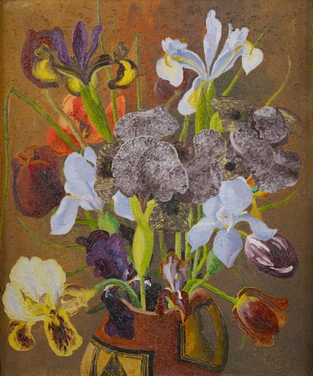 Cedric Morris’s Irises and Tulips.