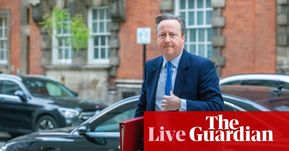 David Cameron claims Tories deserve to win election and says recovery for party not impossible – UK politics live | Politics