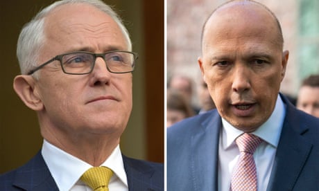 Malcolm Turnbull and Peter Dutton