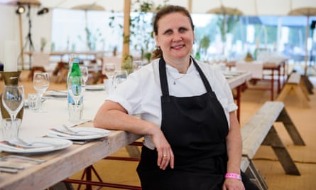 Angela Hartnett has learned to stop and take five minutes when things go wrong in the kitchen.