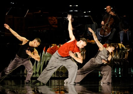 Dancers in Breaking Bach.
