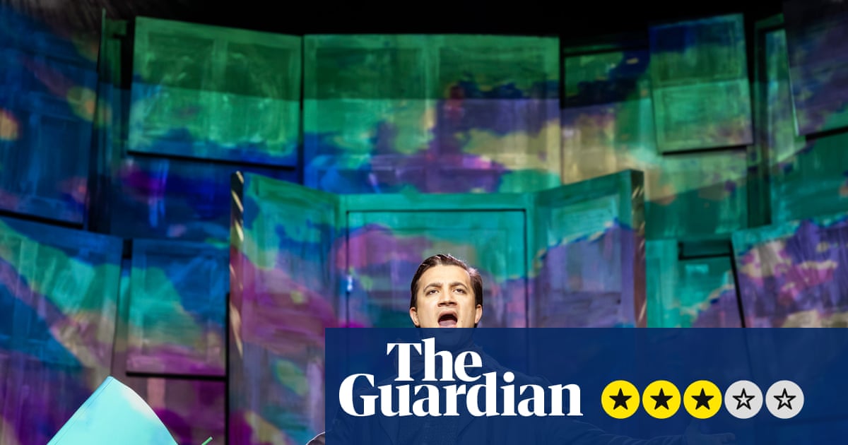 A Mirrored Monet review – painter reflects on his past in a musical with heart and humour