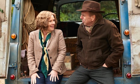 Imelda Staunton and Timothy Spall in Finding Your Feet.