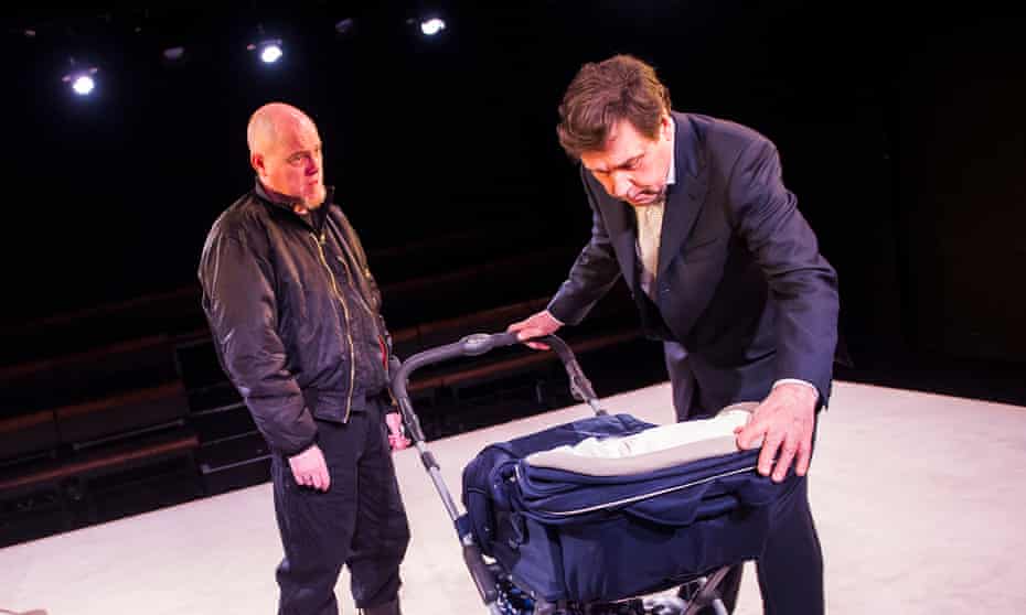 ‘Tremendous’ Stephen Rea, right, with Chris Corrigan in Cyprus Avenue at the Royal Court.