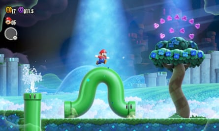 Super Mario Bros Wonder screenshot.