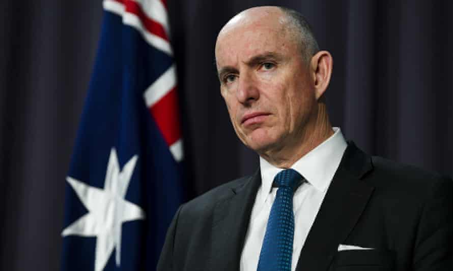 Australian employment minister Stuart Robert