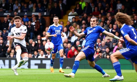 Five-star Fulham leave limp Leicester looking down as fightback falls short