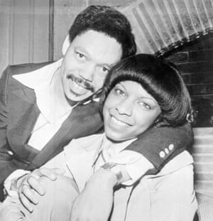 Natalie Cole with her former husband, record producer Marvin Yancy.