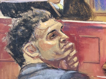 Buff and hulking or small and meek? Courtroom artist on sketching Sam Bankman-Fried - The Guardian