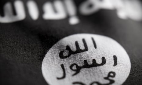 An Isis flag