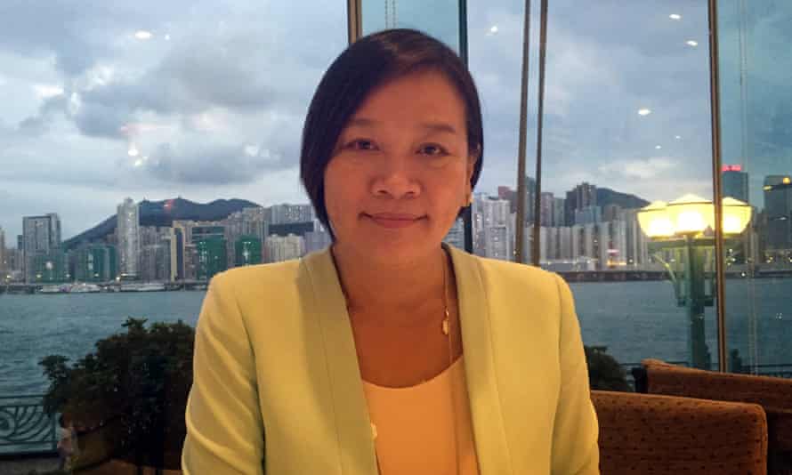 Hong Kong legislator and veteran pro-Beijing lawmaker, Priscilla Leung.