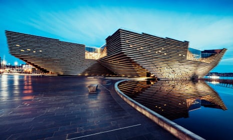 ‘Like encountering the ribbed carcass of a beached whale’ … the V&amp;A Dundee, designed by Kengo Kuma.