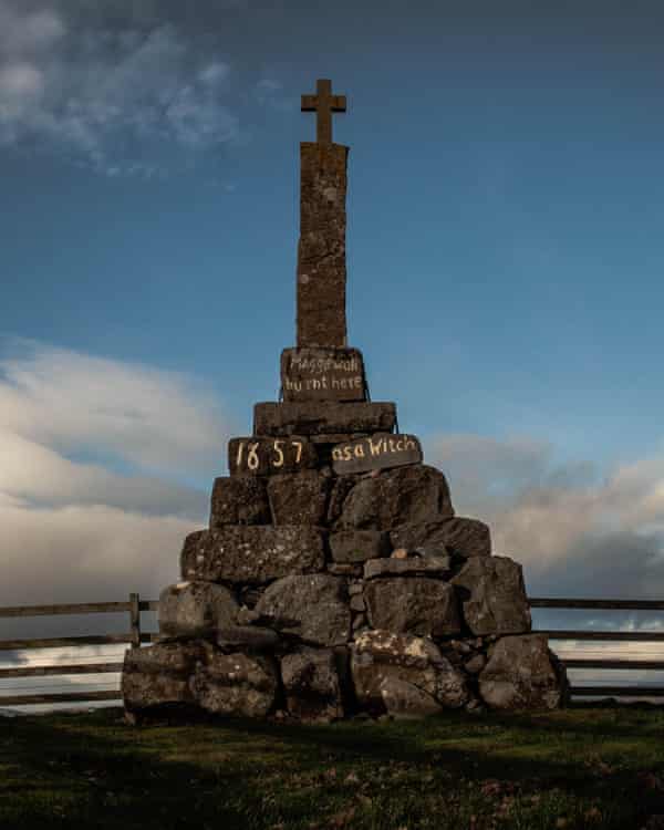 Maggie Wall Memorial, Dunning, Perthshire, remembering a 17th-century witch hunt victim.