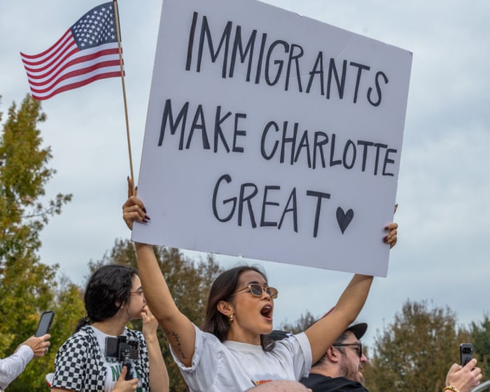 Federal immigration officers begin sweep in Charlotte, North Carolina