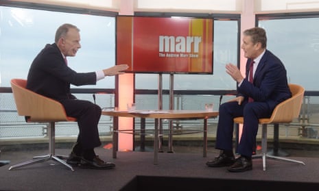 Keir Starmer on The Andrew Marr Show